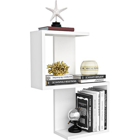 Estante de pared, estante de almacenamiento Shelf Blanco (1/5)