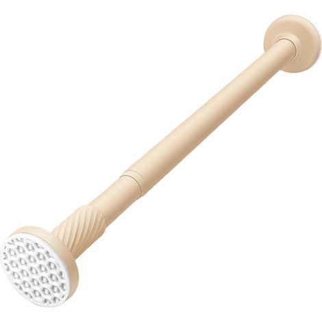 Tringle à linge rétractable sans perforation, tringle à rideau de douche, tringle à rideau, tringle de support, extensible jusqu'à 80 cm (1/5)