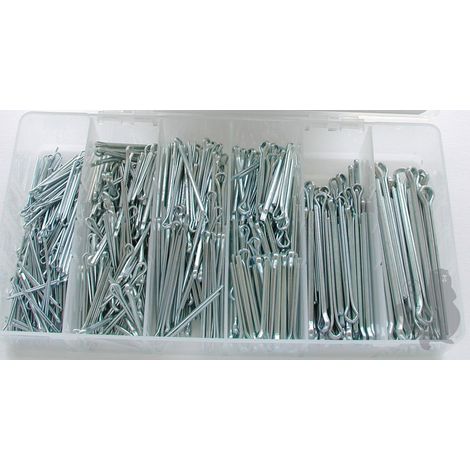 Confezione composta da un assortimento di 555 spine divise.