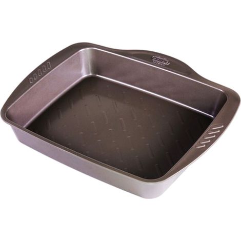 Pyrex Rechteckige Antihafteform 24x30 cm Braun Schwarz