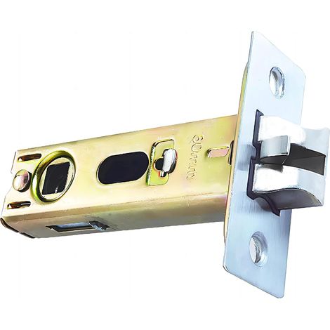Goupille Tubulaire de 60 mm, Goupille de Cheville à Fourche, Goupille de Ressort de Porte Silencieuse, Porte Intérieure avec Panneau en Acier Inoxydable, Poignée de Porte à Levier (1/5)