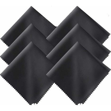100PCS Lingette de nettoyage pour lunettes en microfibre nettoyant pour lunettes en microfibre bijoux lingette en argent (1/5)