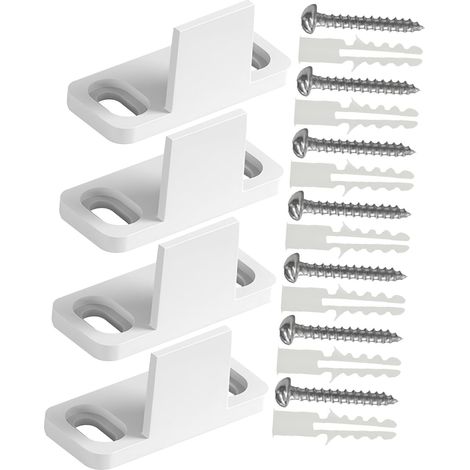 Guide de sol pour porte de grange coulissante plastique (1/5)