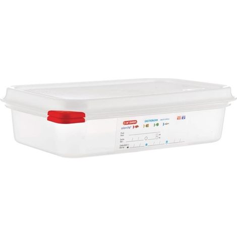 Boîte alimentaire GN 1/4 Araven 1,8 L - Lot de 4