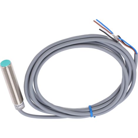 Capteur Inductif PNP NO 10-30VDC Portée 2mm BEM12-02-PK pour Détection Métallique (1/5)