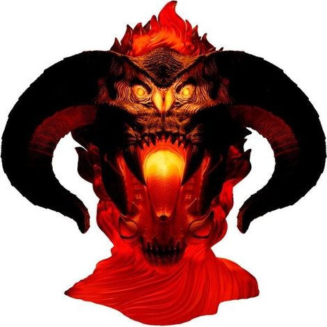 Lampada Balrog Design unico luce LED arredamento per la casa