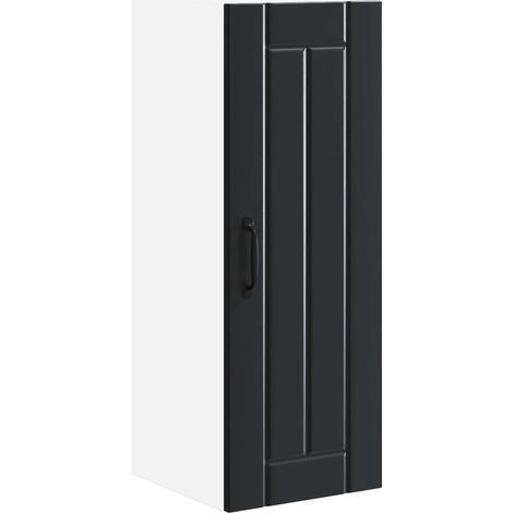 Maison Exclusive - Armario de Pared LUCCA Negro 30 x 31 x 80 cm