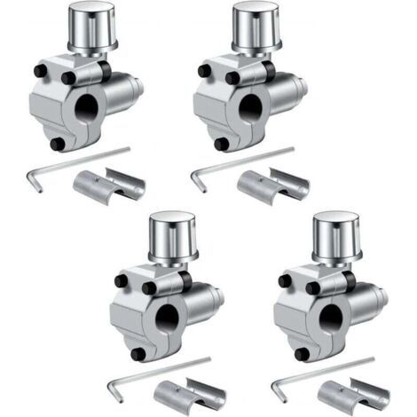 Valvole di perforazione BPV-31 per frigoriferi con aria condizionata - compatibili con tubi da 1/4", 5/16", 3/8", sostituiscono BPV31, BPV31D, GPV14, GPV31, GPV38, GPV56, MPV31 / confezione da 4