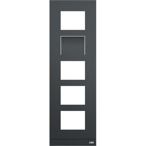 Platine 1/5 vidéo anthracite 2TMA220161B1006 ABB 41385CF-B