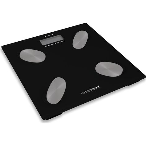 Esperanza Digital Fat Scale Cha-Cha Black