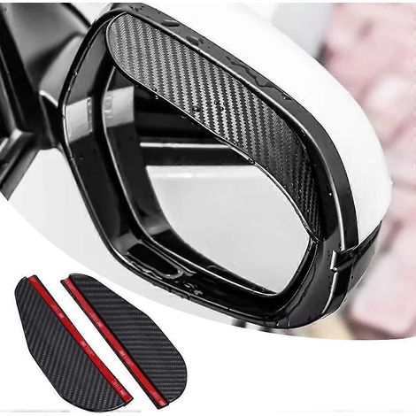 Pare-pluie pour rétroviseurs latéraux, protections anti-pluie pour rétroviseurs de voiture, lot de 2 (taille universelle) (1/5)