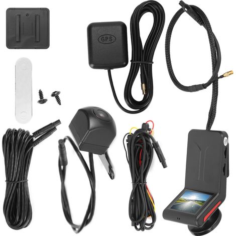 K18 Dashcam 4G Dual-Objektiv mit WLAN, GPS und 1080p-Auflösung für Fernüberwachung (1/5)