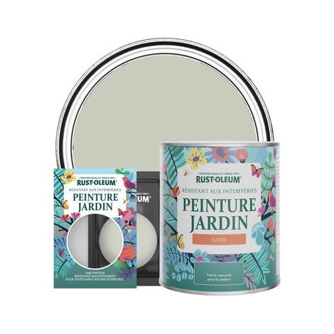 Peinture Jardin, Finition Satinée - Aloé Vera (1/3)