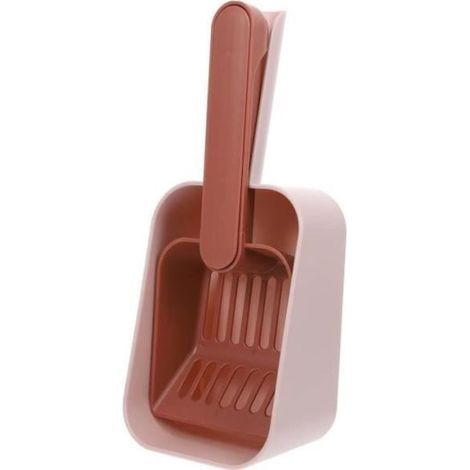 Pelle à litière chat - MARQUE - Modèle - Rose - HIPS - 33x8.8x12 CM (1/4)
