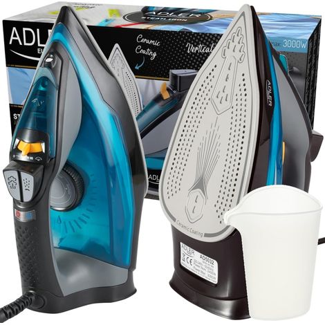 Fer à repasser vapeur 3000 W avec arrêt automatique