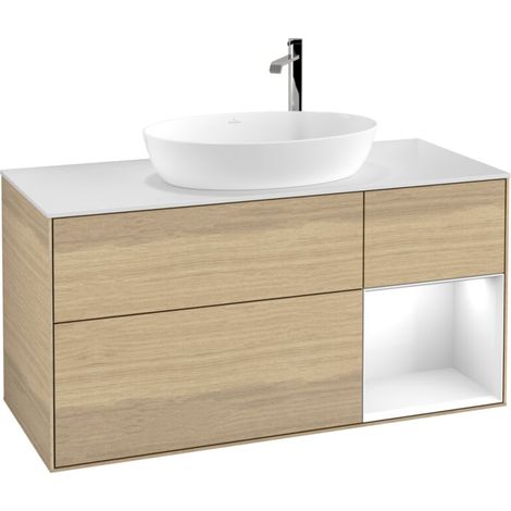 Villeroy & Boch F951GFPC Meuble sous lavabo Finion F95 (1/2)