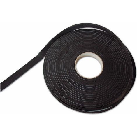Parafreddo in resina espansa Nero misura 30 x 5 mm lunghezza 10 mt Maurer
