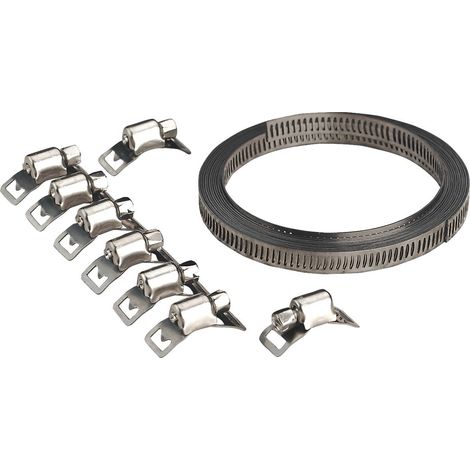 Sealey Hose Clip Set Self-Build 8mm Band Width JC97 (1/2)