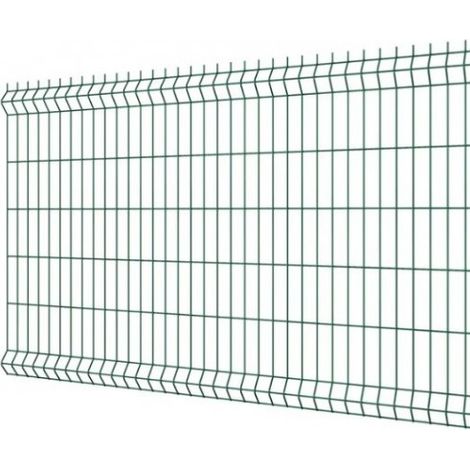 VALLA PLEGADA FORTEX CAL.50X200/4,50MM. LACADO VERDE L/2500xA/1455MM. - PROMALLAS