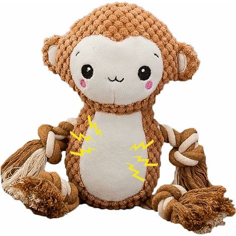 Jouet Chien Jouet pour Chien Jouets pour Chiens Peluche pour Chien Couineurs pour Chien Jouets à MâCher SéCuritaires pour Petits Moyens Lefou (1/5)
