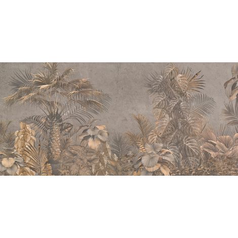 Papier peint panoramique - Forêt Tropicale - 130 cm x 62 cm (1/2)