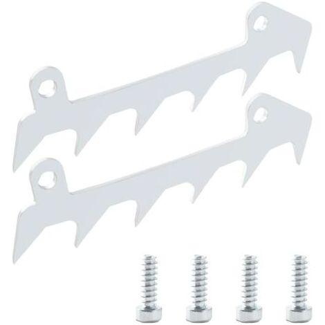 Kit 2 pièces pour tronçonneuse, pointe de pare-chocs avec vis, compatible avec Stihl MS170 MS180 MS210 MS250 017 018 021 (1/5)