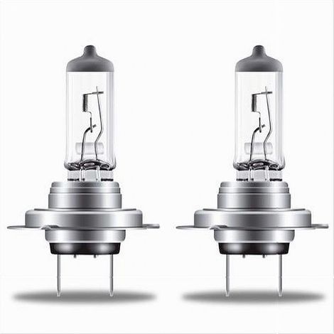 Coppia Lampadine Alogene Per Auto H7 12v 55 Watt Luce Bianco Caldo 3000k H7-gx01