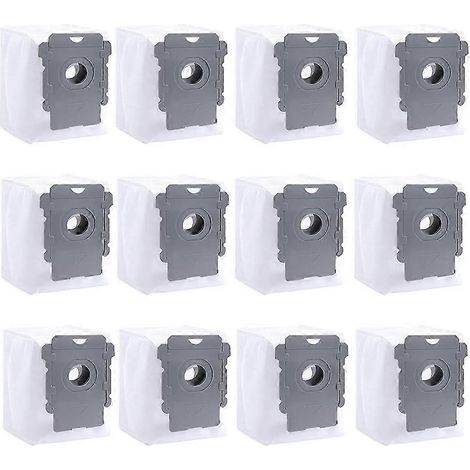 Lot de 12 sacs de rechange pour aspirateur iRobot Roomba I1 I2 I3 I4+Combo I5 I6 I7 I8 J5 (1/5)