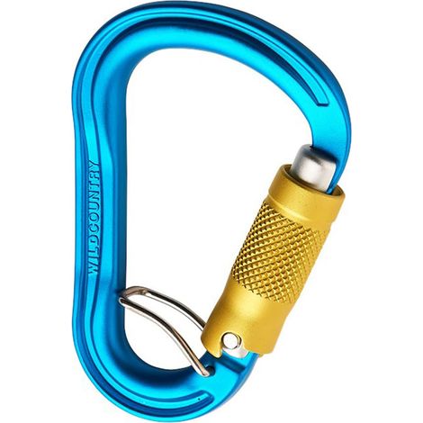 Mousqueton Xenon HMS Trilock Belay Gold Wildcountry (1/2)