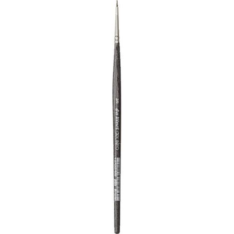Pinceau - Rond - Fibres synthétiques - Aquarelle - Da Vinci - 5522 - N°2/0 (1/2)