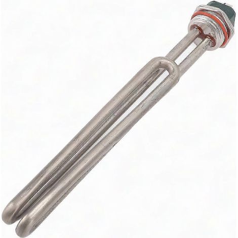 Élément chauffant électrique en acier inoxydable de 2000 W, 1-1/4 pouce, adapté aux réservoirs d'eau. (1/5)