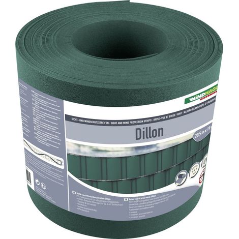 Windhager Sichtschutzstreifen Dillon 20,5 m, grün Sichtschutzmatten