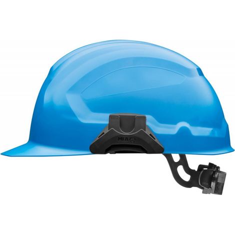 Crossectric de casco de seguridad con bloqueo giratorio. azul (1/2)