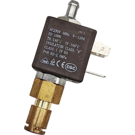 Électrovannes de remplacement électromagnétique pour cafetière, eau, chaudière, solénoïde électrique en cuivre (1/5)