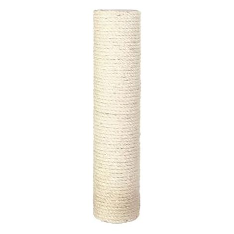 Tronc de rechange en sisal - pour arbres à chat - ø 9 × 40 cm - avec tige filetée (M8 x 80) et deux vis (M8 x 40) - 43991 (1/5)