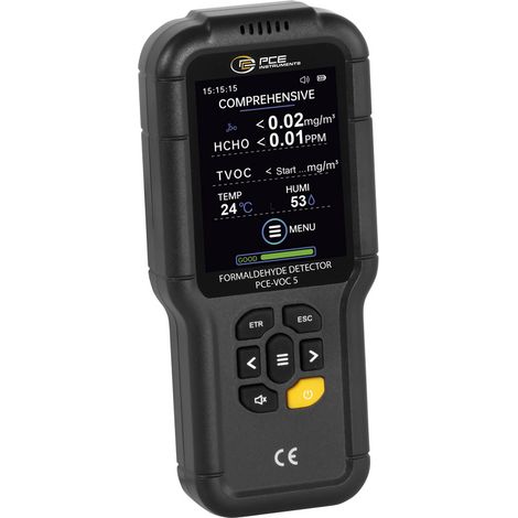 Formaldehyd-Messgerät PCE Instruments PCE-VOC 5 Formaldehyd mit Temperaturmessfunktion