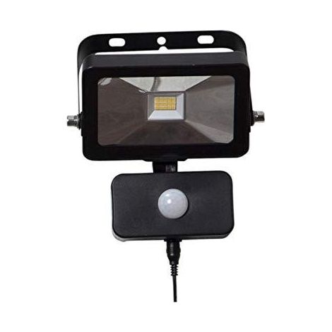 Aplique solar moderno negro 16 cm