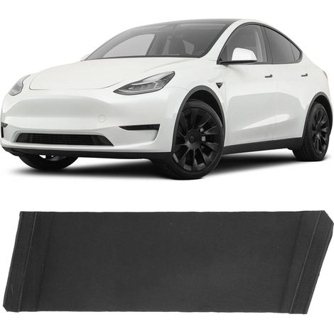 (T04) Seitliche Ablage für den Kofferraum, kompatibel mit der linken Seite des Tesla Model Y 2021-2023 (Teilenummer: MY-GA36LZ) (1/5)