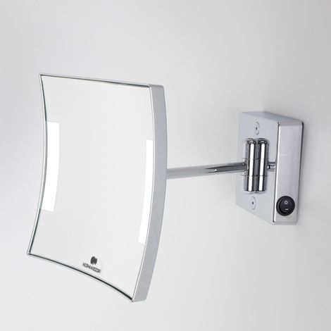 Miroir grossissant à LED alimentation direct IP23 Quadrolo simple bras - Koh-I-Noor H601KK3 (1/3)