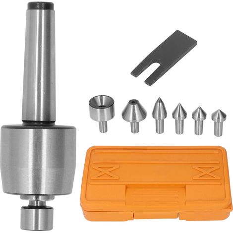 Mandrin Tournant MT3, Pointe Tournante Centre Rotatif, Acier Haut Carbone, Précision 0,0006, Outil CNC Tour, Lot de 2, Haute Performance (1/5)