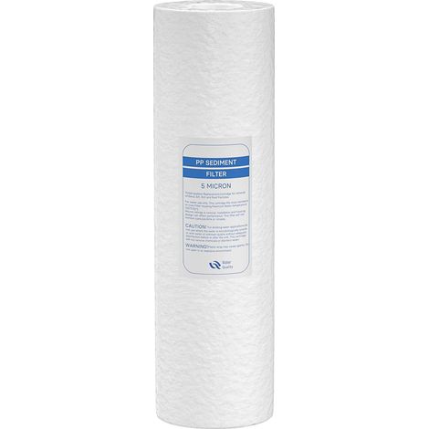 Naturewater PP-20A-1 Filtre à sédiments – 20 508 mm – Finesse 5 µ – 115 x 115 x 508 mm – Filtre à eau potable pour Osmose inverse" (1/5)