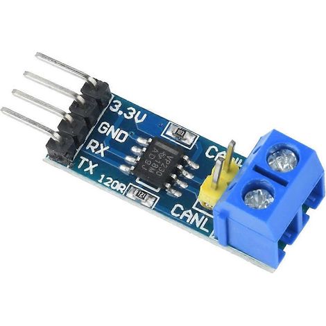 Módulo de desarrollo y evaluación de transceptores de red CAN SN65HVD230 VP230 para placa controladora Arduino DC3V-3.6V (1/5)