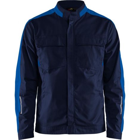 Veste de travail industrie stretch 2D 4444 - Marine/Bleu roi 4XL (1/3)