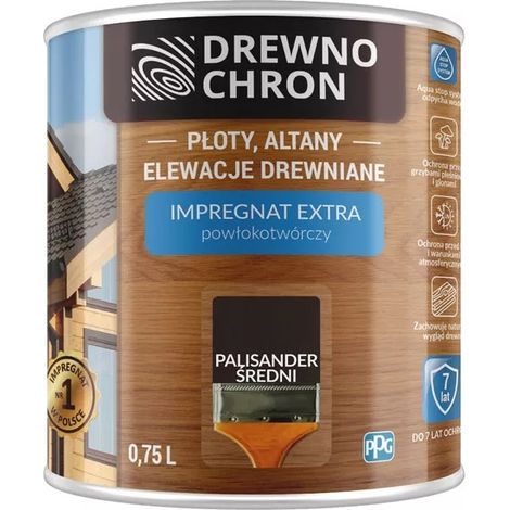 DREWNOCHRON IMPREGNANTE RIVESTIMENTO PALISSANDRO MEDIO 2,5L - 5IMDR.PAŚ2.5