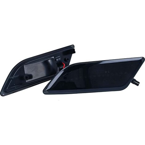 Kit Freccia Laterale a Led Side Marker Lente Fume Luce Arancione Dinamica Per Mercedes Benz W204 OEM 2049067401 (1/3)