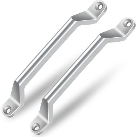 Lot de 2 Poignée de porte robuste en acier inoxydable 304 pour campingcar, remorque, semiremorque, bateau, véhicule, chariot