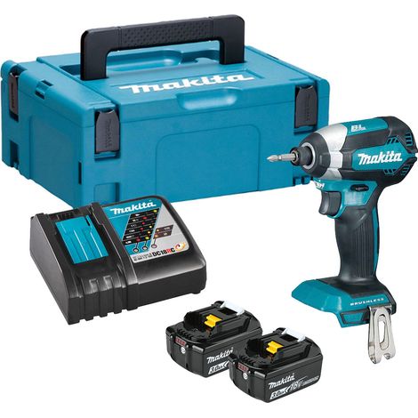Makita DTD153RFJ 18V LXT Cordless Impact Driver - 2 x 3.0Ah Batteries, Charger & Makpac 2 Case (1/5)