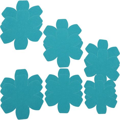 Protège-casseroles et Poêles Résistant Chaleur en Feutre Bleu Lot de 12 pour de Table Élégante et Chic Café (1/5)