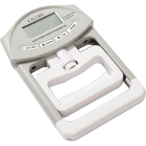 Testeur de force de préhension - Dynamomètre de force de préhension manuelle, appareil d'entraînement de force portable pour le sport, l'école et la maison (198 lbs / 90 kg) (1/5)