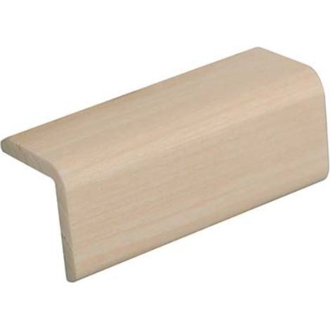Paraspigolo liscio polistirene  frassino mm 30x30 h.mm 2900 (10 pezzi)